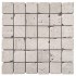 Мозаика Травертин Classic 47х47x6 мм Стареная | Валтованная | Античная