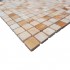 Мраморная мозаика Giallo Siena, Giallo Cleopatra, Giallo Atlantida 15x15x6 мм МКР-4ПВ Полированная | Галтованная