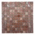 Мозаїка на сітці мармур Terrakotta Mix 23х23x6 мм МКР-2П Полірована