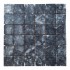 Мраморная мозаика Black 47x47x6 мм Полированная