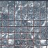 Мраморная мозаика Black 23x23x6 мм МКР-2П Полированная