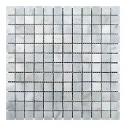 Мармурова мозаїка White Mix BI 23x23x6 мм МКР-2П Полірована