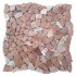 Хаотична мозаїка мармур Terrakotta Mix 6 мм МКР-ХСВ Матова | Галтована